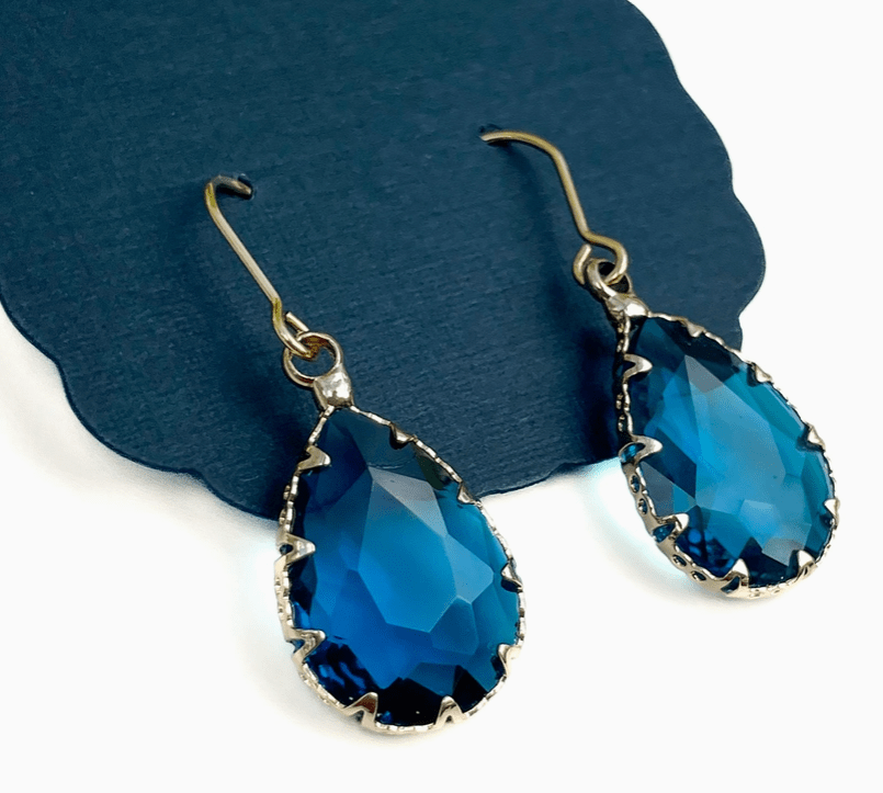 MERIT IN BLUE NILE | Handmade Earrings - Minter and Richter Designs