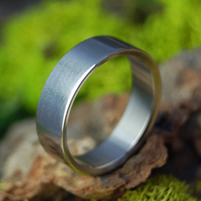 Naked| Size 10.75 At 6.4mm | Titanium Wedding Ring | On Sale - Minter and Richter Designs