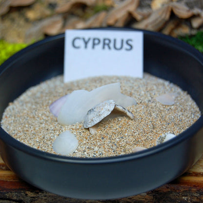 ODE TO CYPRUS | Copper, Jade & Cyprus Beach Sand Wedding Ring - Minter and Richter Designs