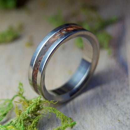 Owl | Size 5.75 At 5.5mm | Unique Wedding Band | On Sale - Minter and Richter Designs