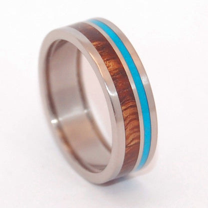 Pop - A - Top Wooded Cove | Beer Bottle Opening Wedding Ring - Men's Ring - Minter and Richter Designs