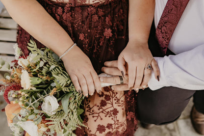 PRINCE EDWARD ISLAND | Men's PEI Beach Sand, Onyx Stone & Titanium Wedding Ring - Minter and Richter Designs