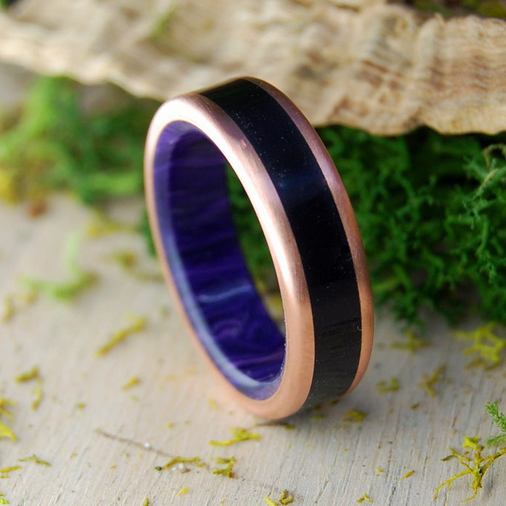 Minter + Richter | Titanium Rings - African Copper King – Minter and ...