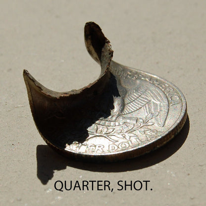 QUARTER SHOT | Men's Ground Quarters, Beach Sand & Titanium Wedding Ring - Minter and Richter Designs