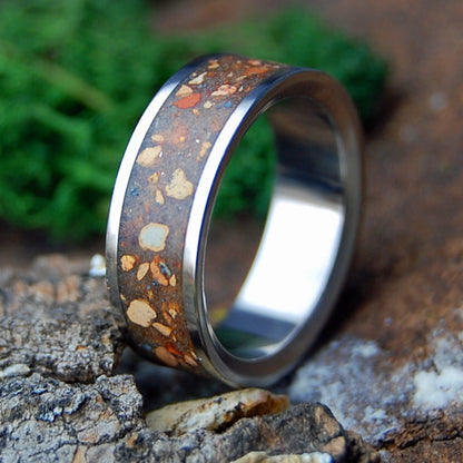 RED SOX AND YOU FOREVER | Red Sox Dirt Wedding Ring - Minter and Richter Designs