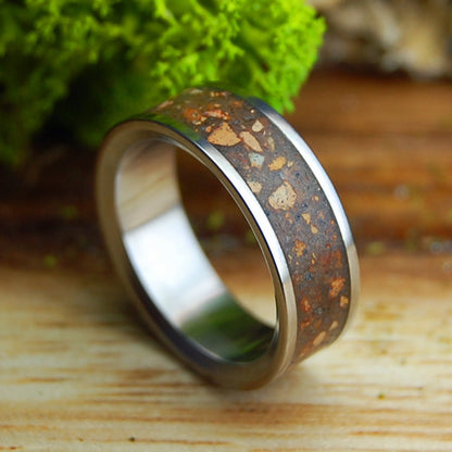 RED SOX AND YOU FOREVER | Red Sox Dirt Wedding Ring - Minter and Richter Designs
