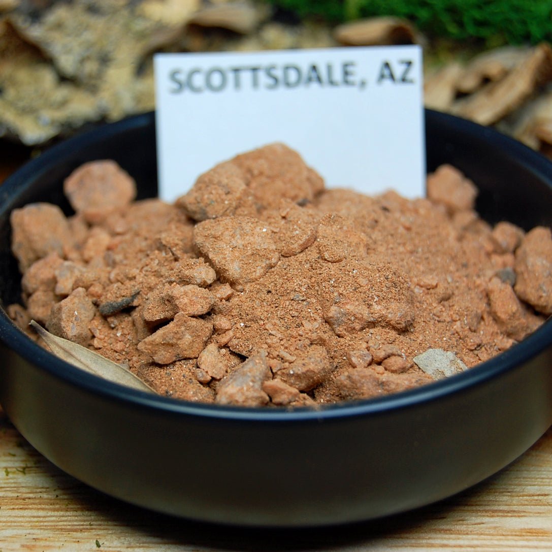 REVOLUTION ARIZONA BRONZE | Men's Battleground Earth, Bullet Fragments & Titanium and Bronze Wedding Ring - Minter and Richter Designs