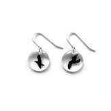 ROUND BIRD EARRINGS I Women's Jewelry, Valentines Day Gift, Wedding Jewelry - Minter and Richter Designs