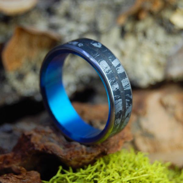 Minter + Richter | SILVER VIKING | Black Silver Mokume Gane M3