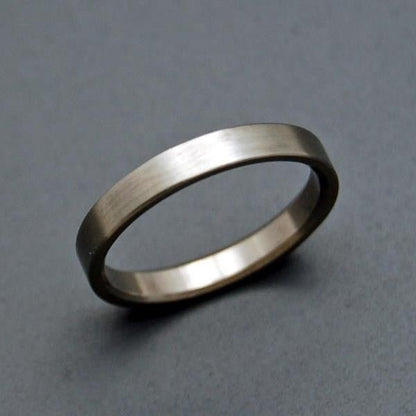 Sleek & Simple | Men's Titanium Wedding Ring - Minter and Richter Designs