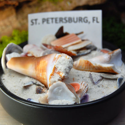 ST. PETE OF HERRADURA OFFSET | Men's Costa Rican and Florida Beach Sand & Titanium Wedding Ring - Minter and Richter Designs
