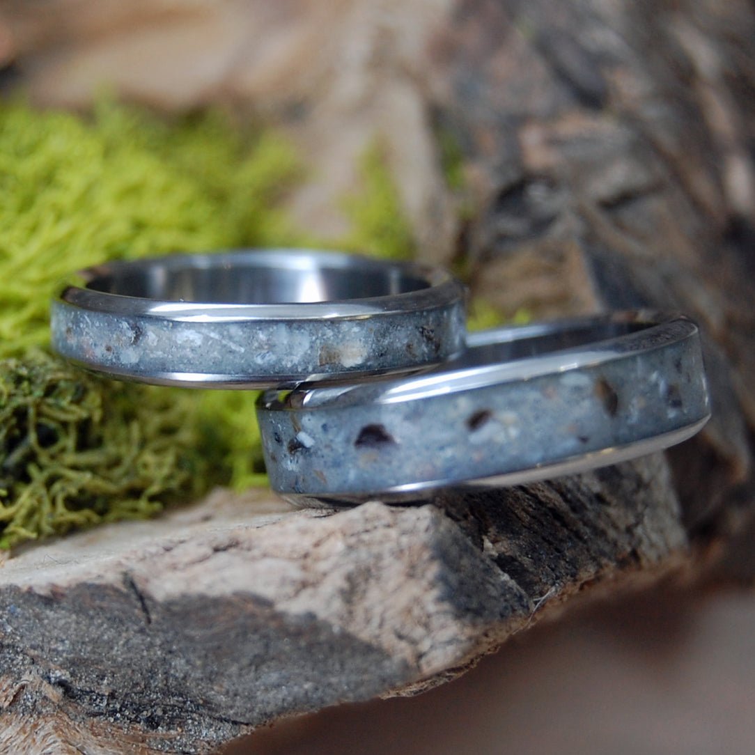 St. Petes Florida! | St. Pete's Beach Sand - Unique Wedding Ring Ring - Minter and Richter Designs