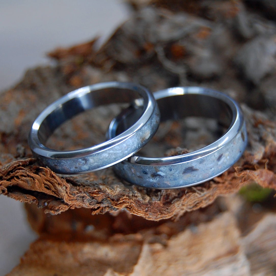 St. Petes Florida! | St. Pete's Beach Sand - Unique Wedding Ring Ring - Minter and Richter Designs