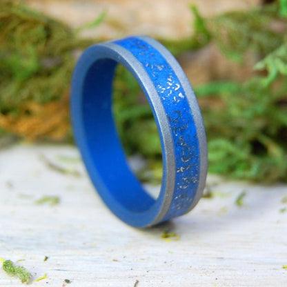 Status Pick Up | Men's Titanium Wedding Ring - Minter and Richter Designs