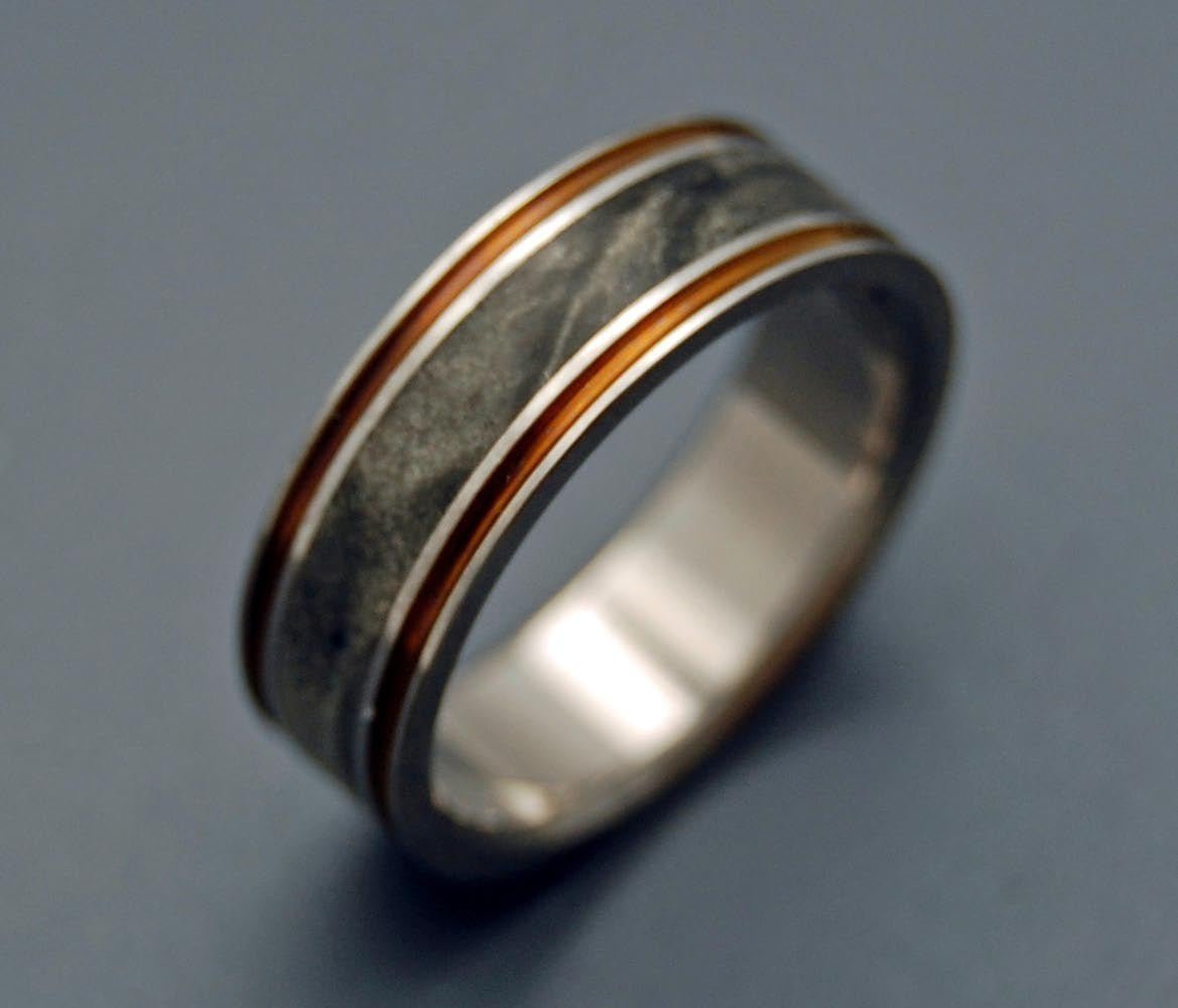 The Door In Front Of You | Men's California Buckeye Wood Wedding Ring - Minter and Richter Designs