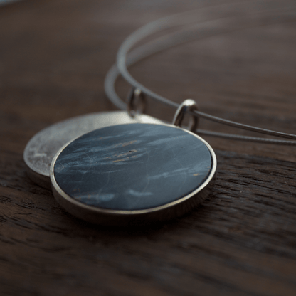 Titanium Pendant (Choose Your Inlay) - Minter and Richter Designs
