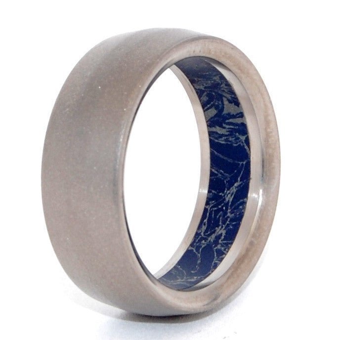 Unite | Men's Mokume Gane Titanium Wedding Ring - Minter and Richter Designs