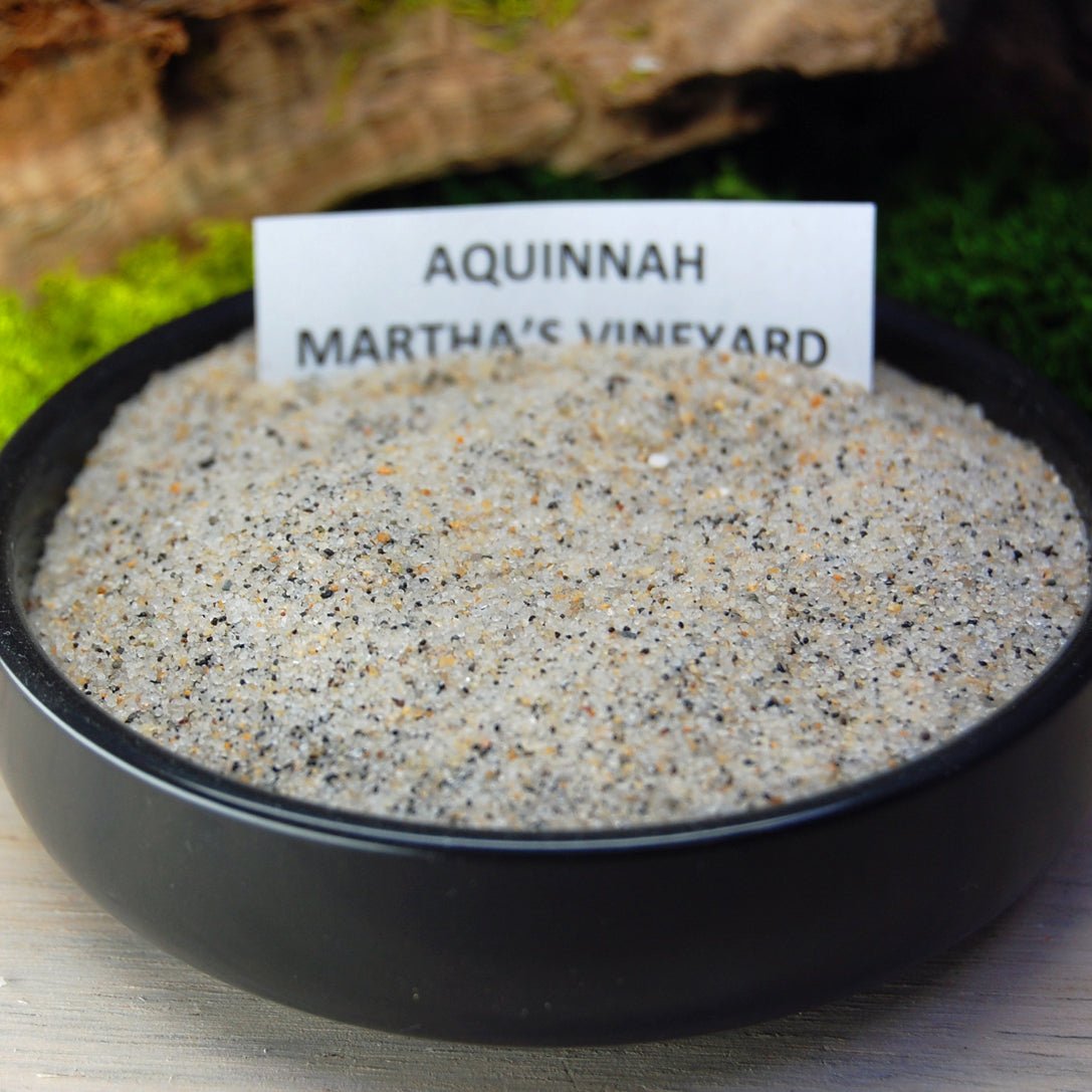 VINEYARD TO COSTA RICA | Men's Beach Sand & Aquatic Resin & Titanium Wedding Ring - Minter and Richter Designs