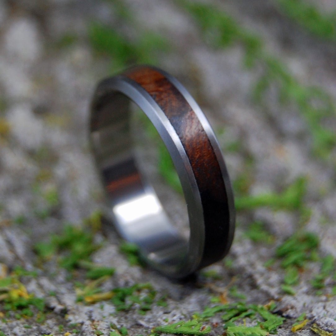 Minter Richter Mens Womens Wedding Rings Mens Womens Wedding Rings Custom Rings Wood Rings WALNUT WEDDING RING Minter and Richter Designs