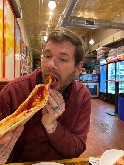 YOU & ME | Men's Turquoise & Anodized Titanium Wedding Ring - Minter and Richter Designs