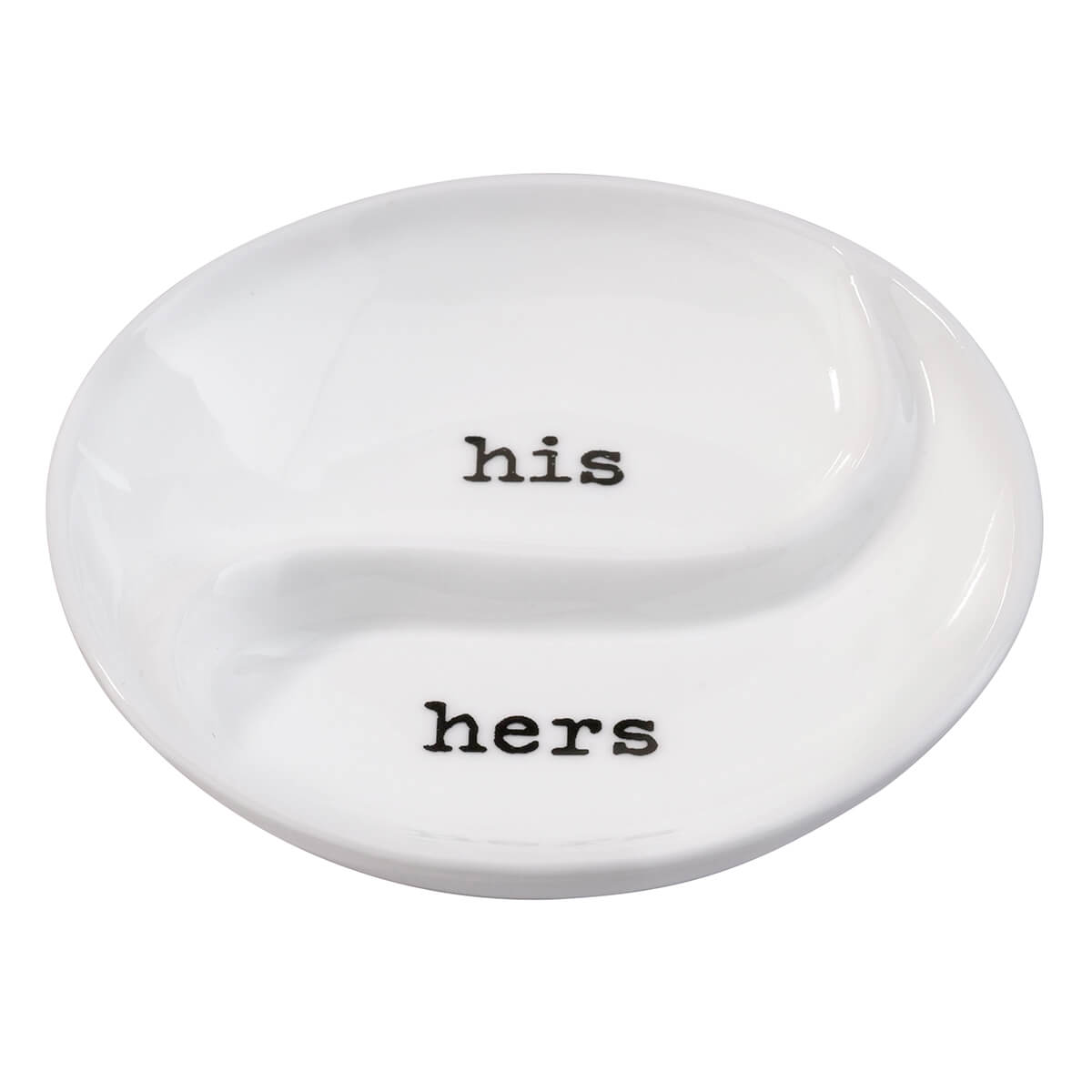 "HIS  & HERS" RING DISH | Wedding Ring Dish for two rings - Minter and Richter Designs