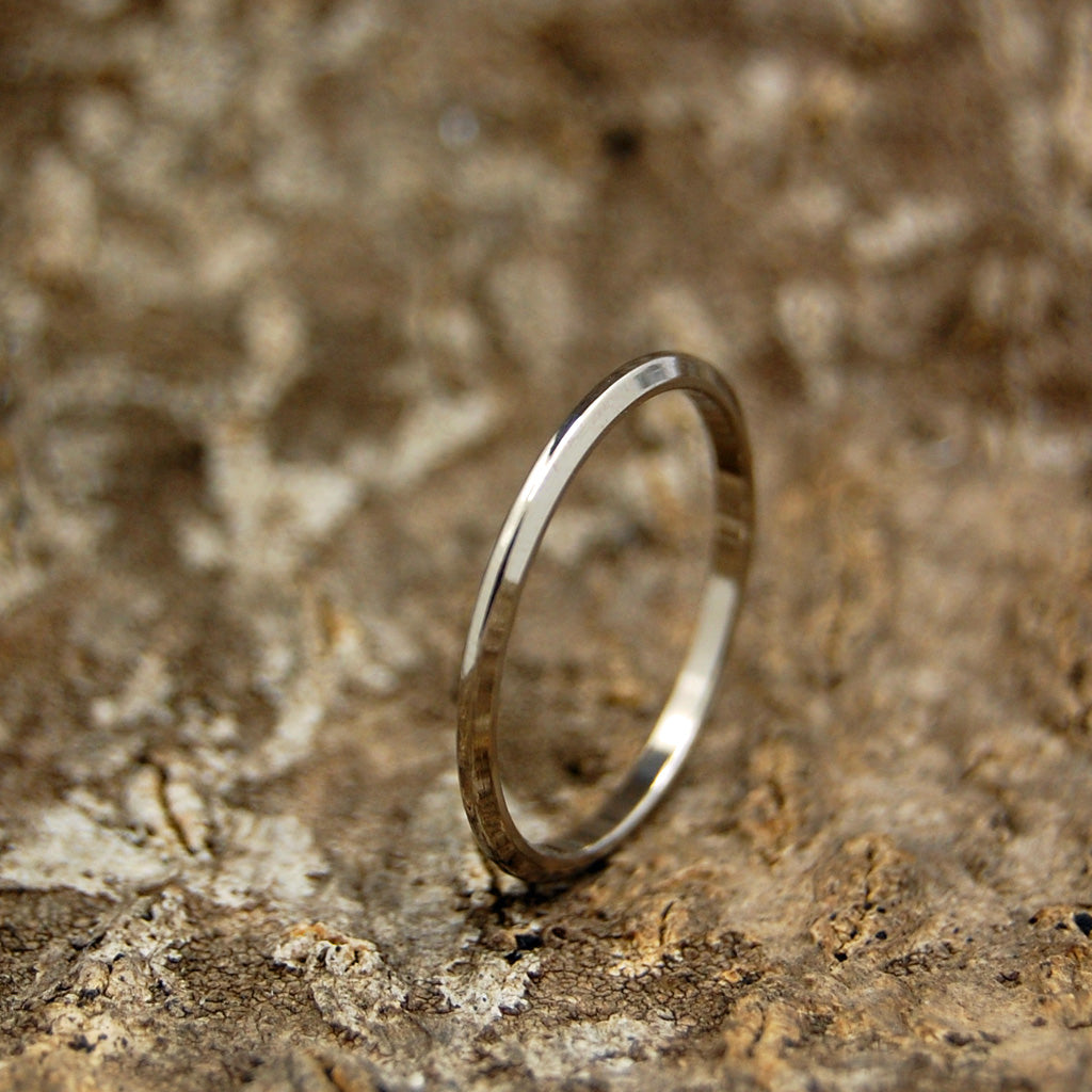 ITTY BITTY  | Titanium - Unique Wedding Rings - Women's Wedding Rings - Minter and Richter Designs