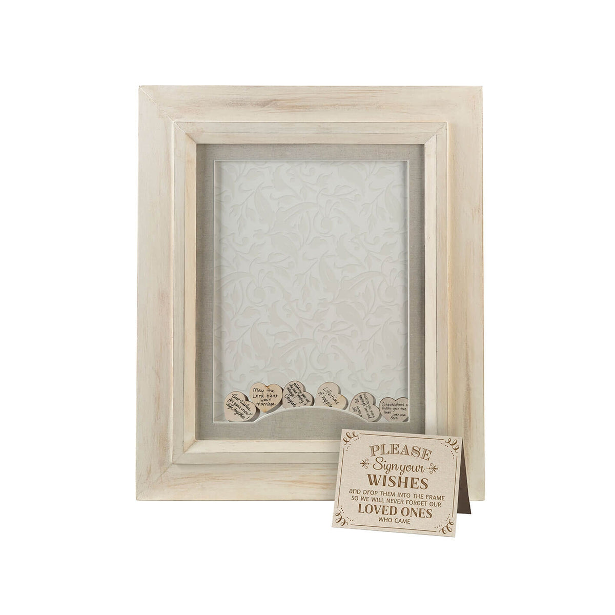 DROP TOP GUEST SIGNING FRAME | Bridal Gift - Alternative Guest Book - Wedding Accessories - Minter and Richter Designs
