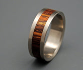 Standing Still | Wood and Titanium Wedding Rings - Minter and Richter Designs