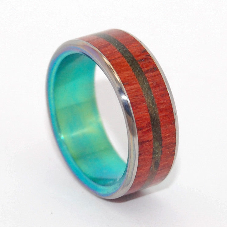 Escape with Me | Wooden Wedding Ring - Minter and Richter Designs