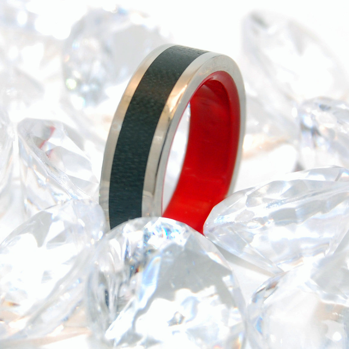 Hot! Hot! Hot! | Handcrafted Titanium Wedding Ring - Minter and Richter Designs