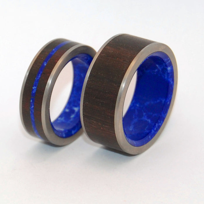 Minter + Richter | LOVE IS THE WHOLE | Rosewood & Sodalite Stone ...