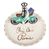 OUI OUI PARIS RING DISH / RING HOLDER | Wedding Ring Dish for one or two rings - Minter and Richter Designs