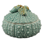 TURQUOISE URCHIN RING JEWELRY BOX | Wedding Ring Box for one or two rings - Minter and Richter Designs