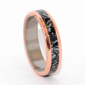 That Night the King Did Not Sleep | M3 and Copper Titanium Wedding Ring - Minter and Richter Designs