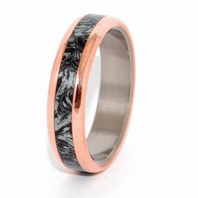 That Night the King Did Not Sleep | M3 and Copper Titanium Wedding Ring - Minter and Richter Designs