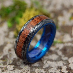 THE FUTURE KEEPS COMING | Hawaiian Koa Wood & M3 Wedding Rings - Minter and Richter Designs