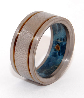 Titan | Handcrafted Titanium and Wood Wedding Ring - Minter and Richter Designs