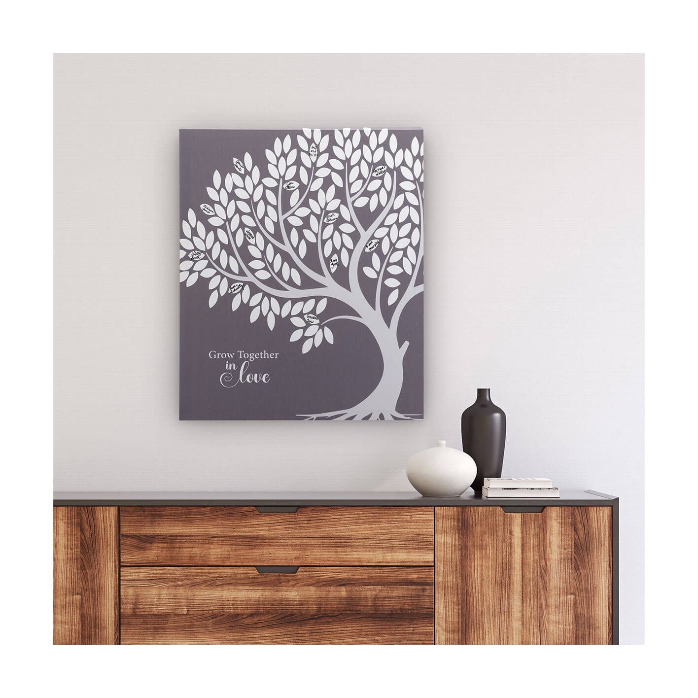 WEDDING TREE GUEST BOOK | Bridal Gift - Wedding Accessories - Alternative Signing Tree in Black - Minter and Richter Designs