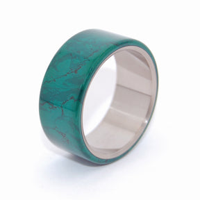 ALL I WANT IS YOU AND JADE | Titanium & Jade Wedding Rings - Minter and Richter Designs