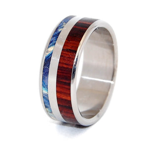 Beyond Waves of Love | Wooden Wedding Ring - Minter and Richter Designs