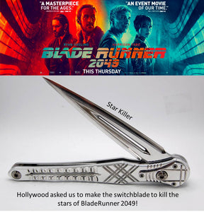 STARKILLER INSPIRED | Made for Blade Runner 2049 Movie - Titanium Wedding Rings Set - Minter and Richter Designs