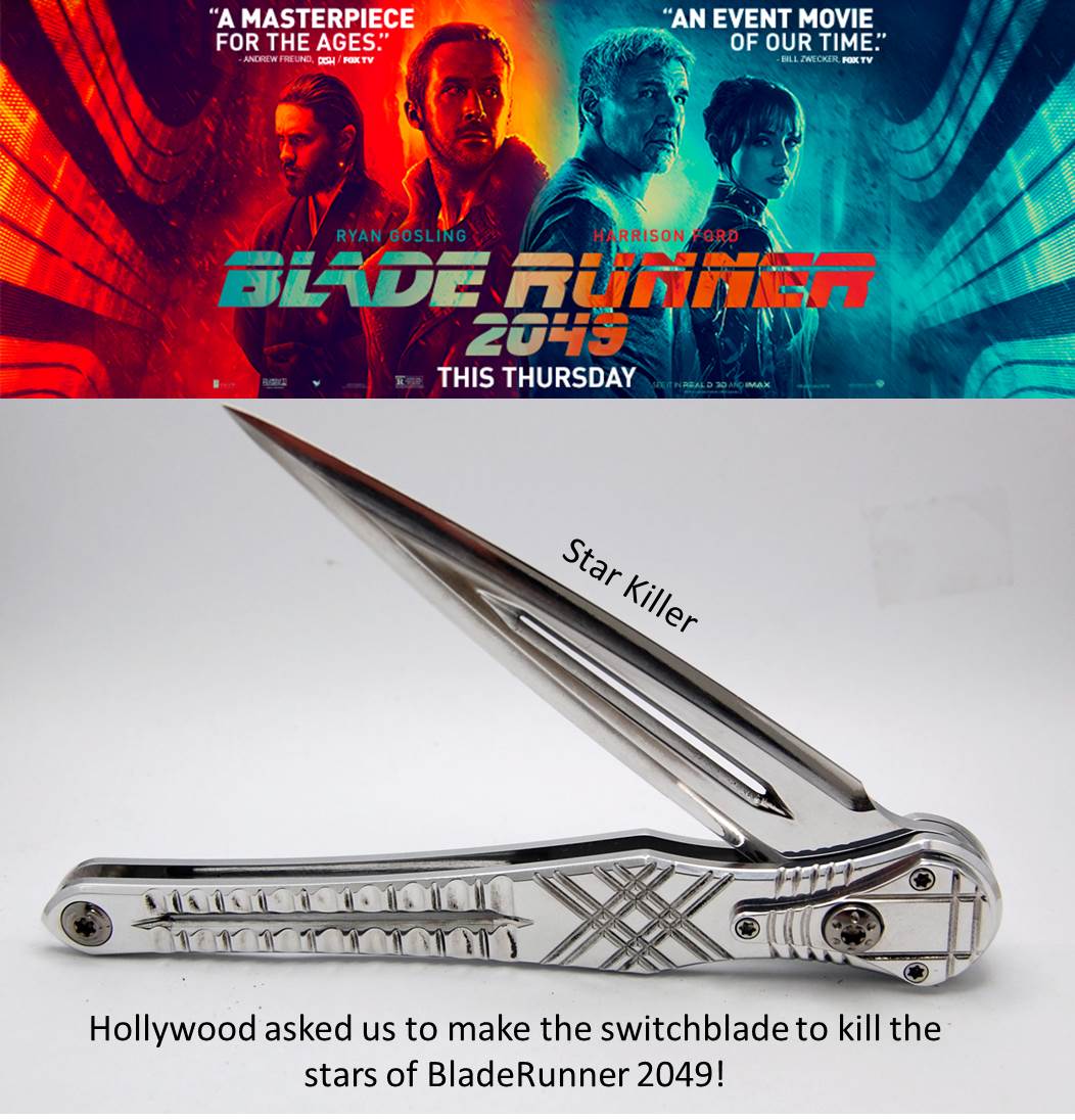 Star Killer Knife - Originally Created for Blade Runner 2049 Movie - Minter and Richter Designs