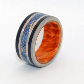 Triumph - A Masterpiece | Handcrafted Titanium Wedding Ring - Minter and Richter Designs
