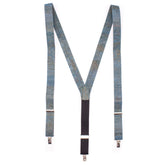 Turquoise Adjustable Cork Strap Suspenders - Pant Suspenders - Groomsmen Gift - Minter and Richter Designs