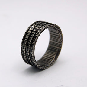 CREATIVE MAN | Damasteel Damascus Steel Wedding Rings - Minter and Richter Designs