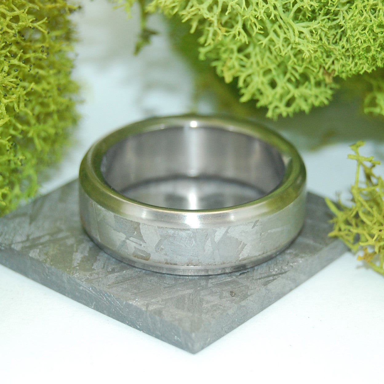 FALLING STAR | Meteorite Rings Unique Wedding Rings for Men & Women - Minter and Richter Designs