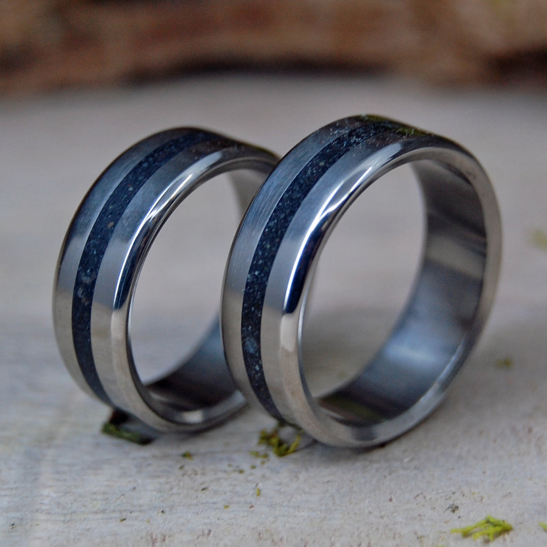 FEEL THE HEAT | Icelandic Lava Rings - Icelandic Wedding Rings - Minter and Richter Designs