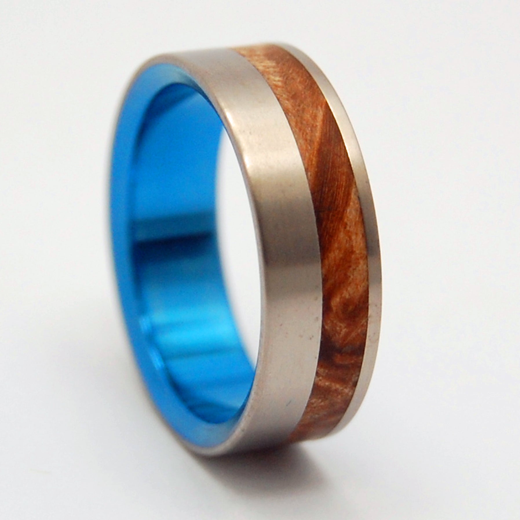 BLUE FAUN | Box Elder Wood Wedding Rings - Unique Wedding Rings - Minter and Richter Designs