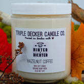 HAZELNUT COFFEE CANDLE  |  Wedding Gift - Bridal Party Gift - Minter and Richter Designs