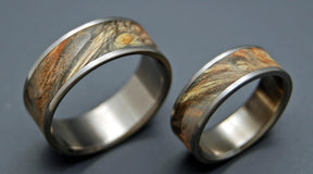 Fan the Flame | Wooden Wedding Rings Set - Minter and Richter Designs
